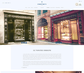 Chiocchetti Jewelry website