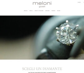 Meloni Jewelry website