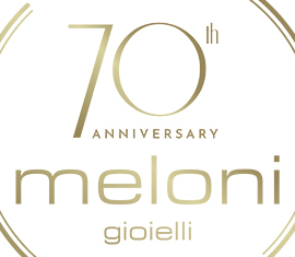 Meloni Gioielli Logotipo 70esimo Anniversario.