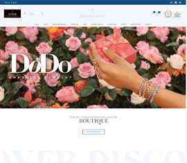 Chiocchetti Jewelry e-commerce website restyling